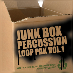 サンプルパック 「JUNK BOX PERCUSSION PAK VOL.1」 | SONICWIRE