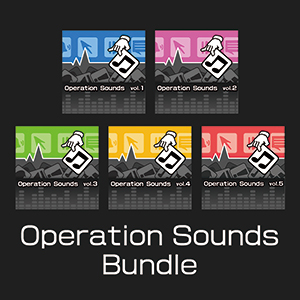 効果音 Operation Sounds Bundle Sonicwire