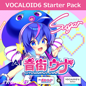 ソフト音源 「VOCALOID6 STARTER PACK AI OTOMACHI UNA SUGER 