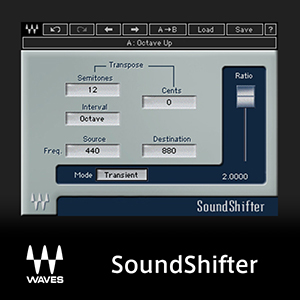 プラグイン・エフェクト 「SOUNDSHIFTER」 | SONICWIRE