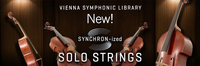 “速弾き”をも自然に再現する最新手法を取り入れた『SYNCHRON-IZED SOLO STRINGS』が登場。