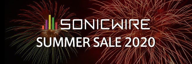 SONICWIRE SUMMER SALE 2020 が今週末で終了します。