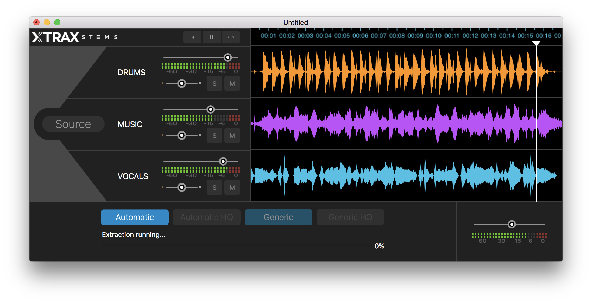 2mixから ボーカル を抽出するtraxで知られるaudionamix社から ドラムも分離する Xtrax Stems が登場 17年12月13日 水 まで発売記念25 Off Sonicwire Blog