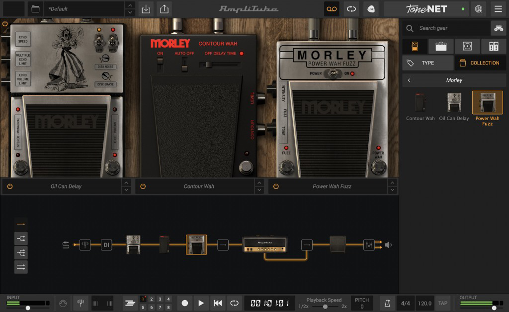 ソフト音源 「AMPLITUBE MORLEY COLLECTION」 | SONICWIRE