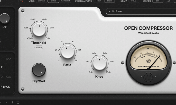 プラグイン・エフェクト 「Open Compressor」 | SONICWIRE