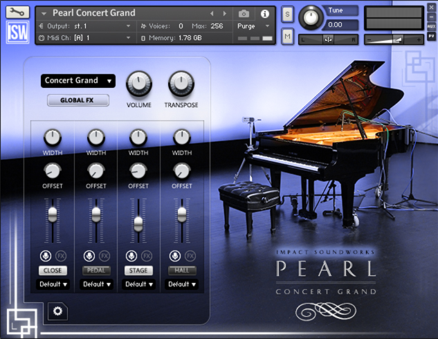 ソフト音源 「PEARL CONCERT GRAND」 | SONICWIRE