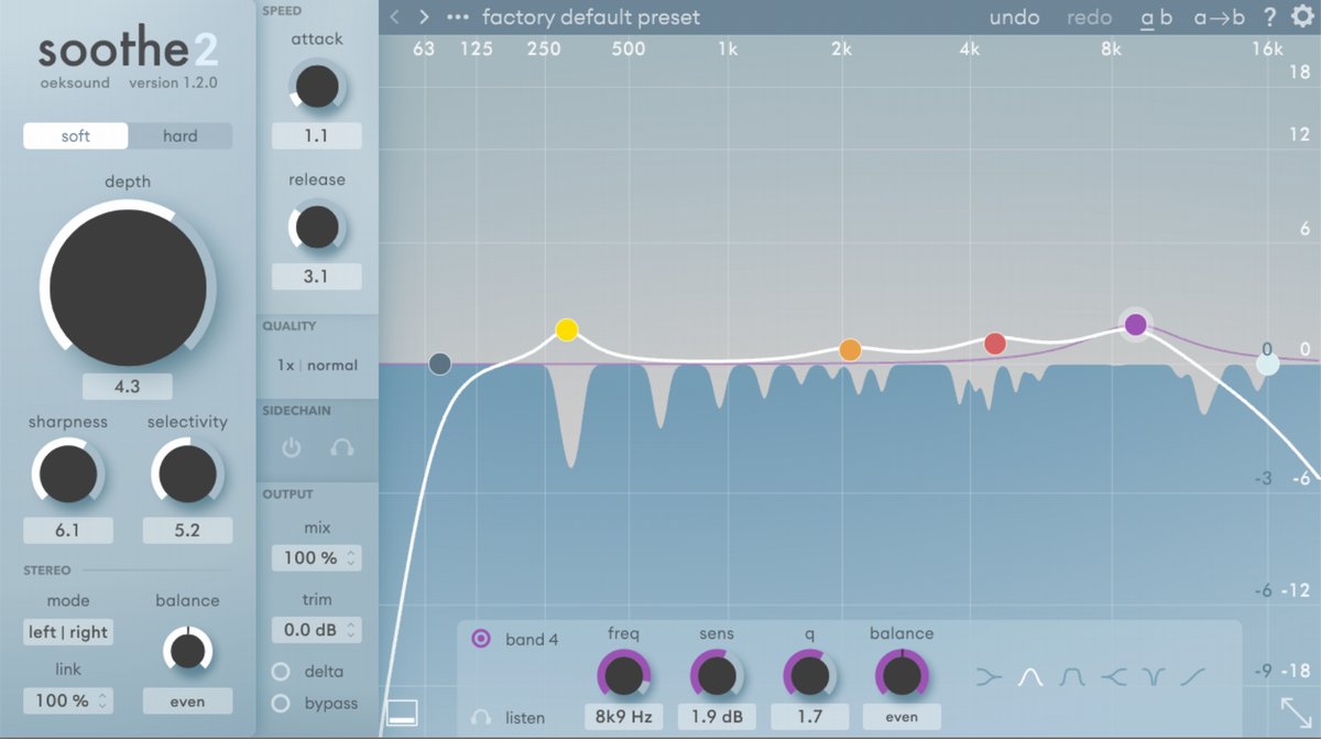 製品レビュー】Dios/シグナルPが語る、OEKSOUND社『SOOTHE2』『SPIFF』の活用術！ | SONICWIRE BLOG